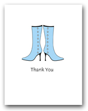 Two Fashion Light Blue Tall Womans Boots Thank You